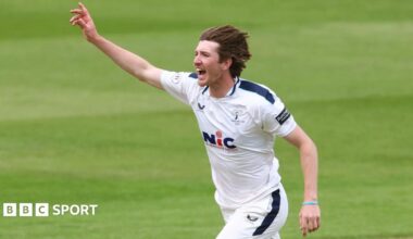 County Championship day four - Somerset beat Notts, Essex, Middlesex and Northants also win