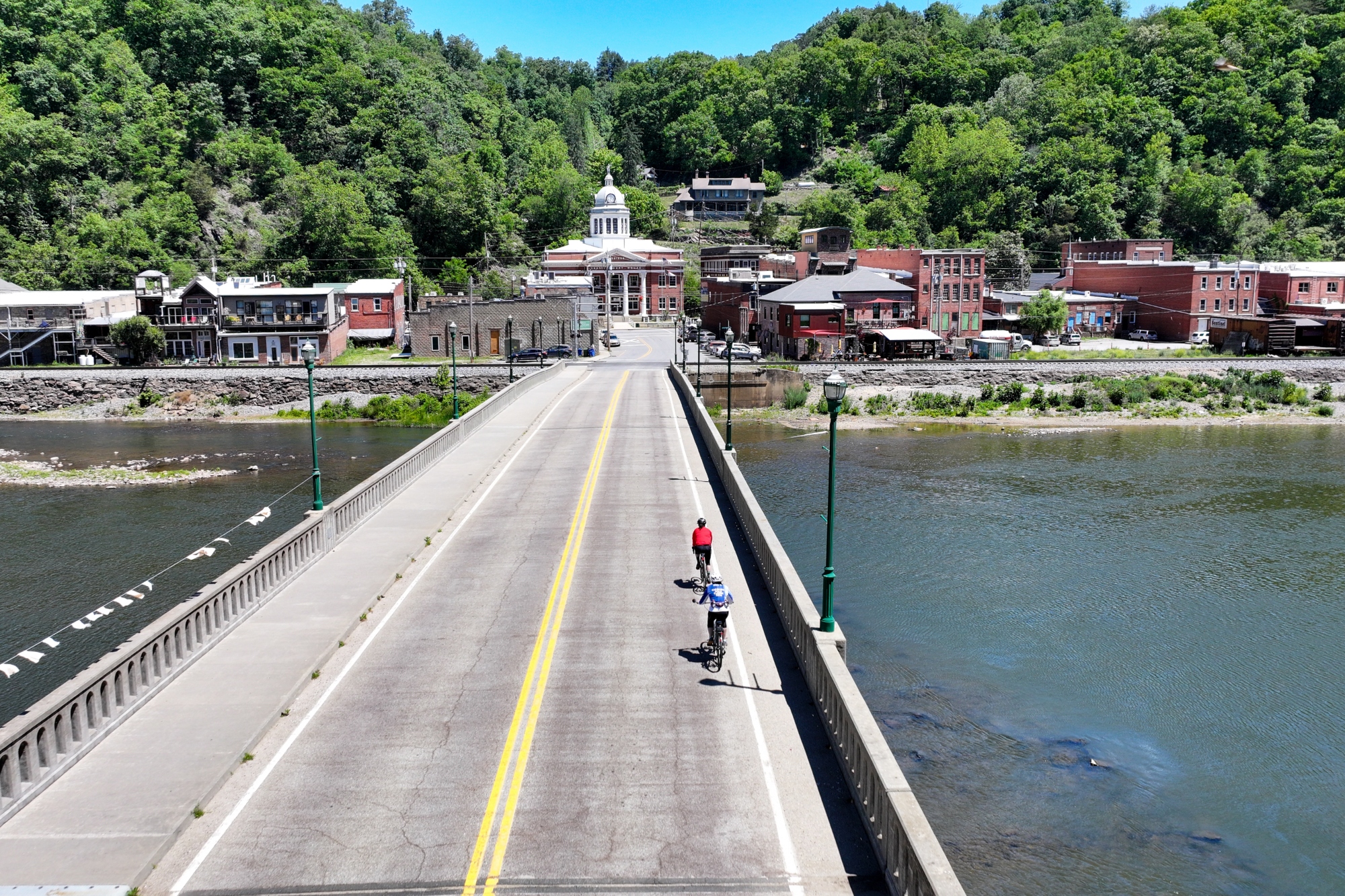 Scenes of riding in the Carolinas