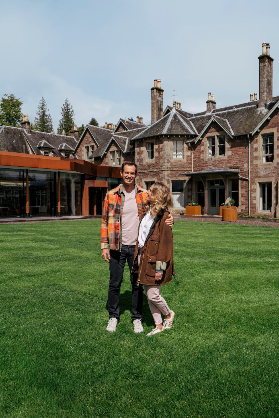 andy and kim murray at cromlix