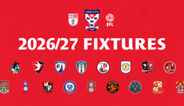York City's 2026/27 Sky Bet League Two fixtures revealed