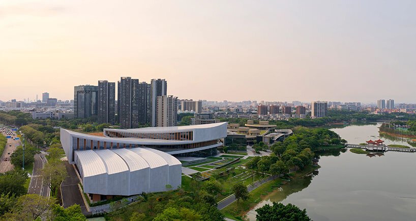 flowing forms inspired by cantonese opera shape ZHA's songshan lake cultural centre - 2