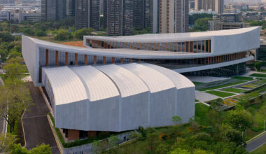 ZHA's songshan lake cultural centre opens to the public