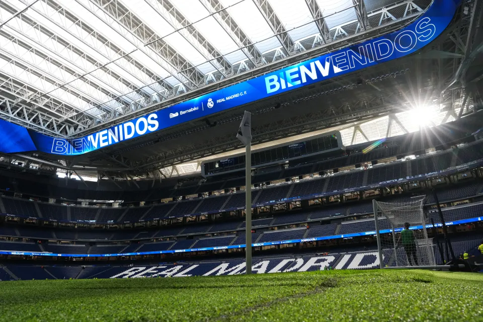 Real Madrid's Estadio Santiago Bernabeu