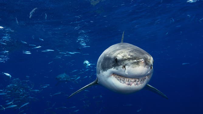 Mexico, Great White Shark (Carcharodon Carcharias); Guadalupe Island.