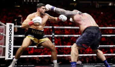 Tyson Fury reacts to Tommy’s latest win