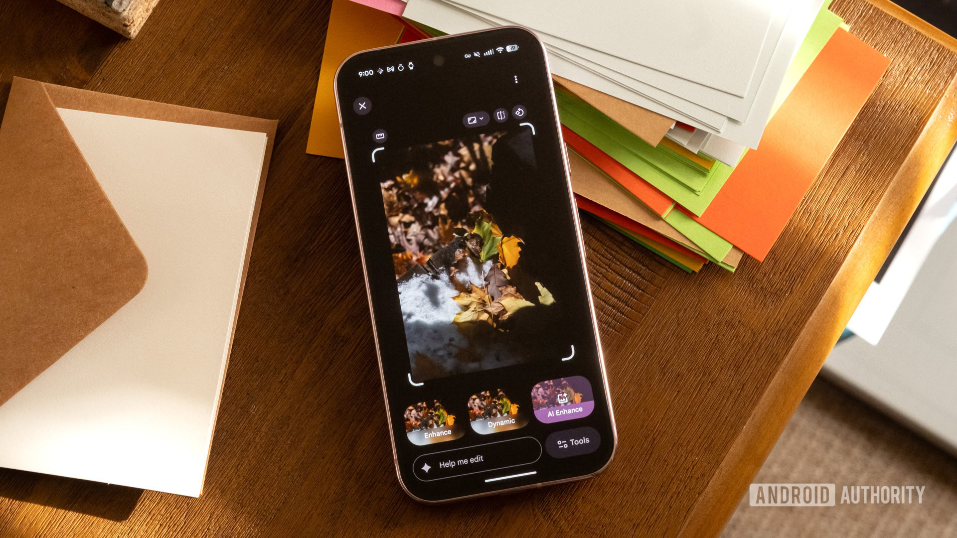 google photos editing ui pixel 9 pro