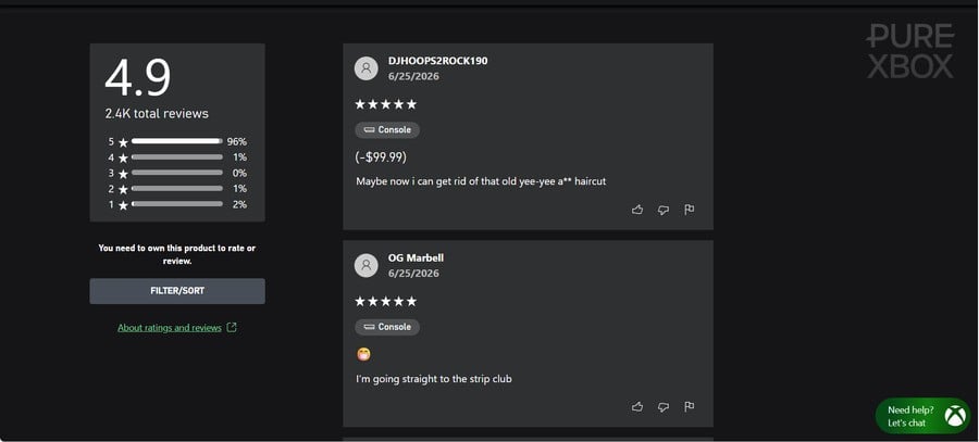 GTA 6 Is Highlighting A Flaw With The Review System On Xbox 2