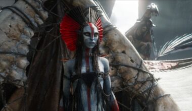 Still from the movie Avatar: Fire and Ash.
