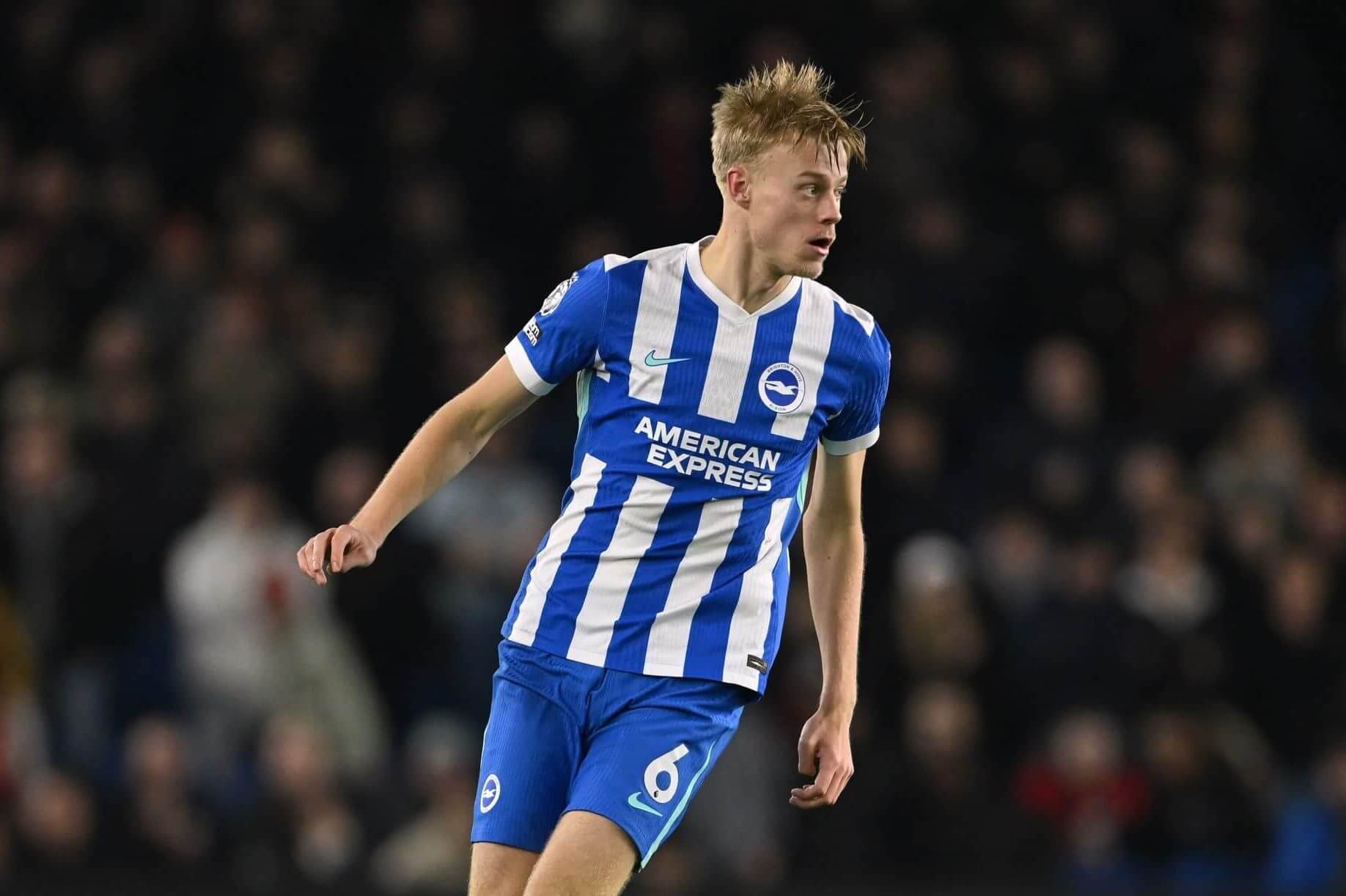 Van Hecke playing for Brighton in January