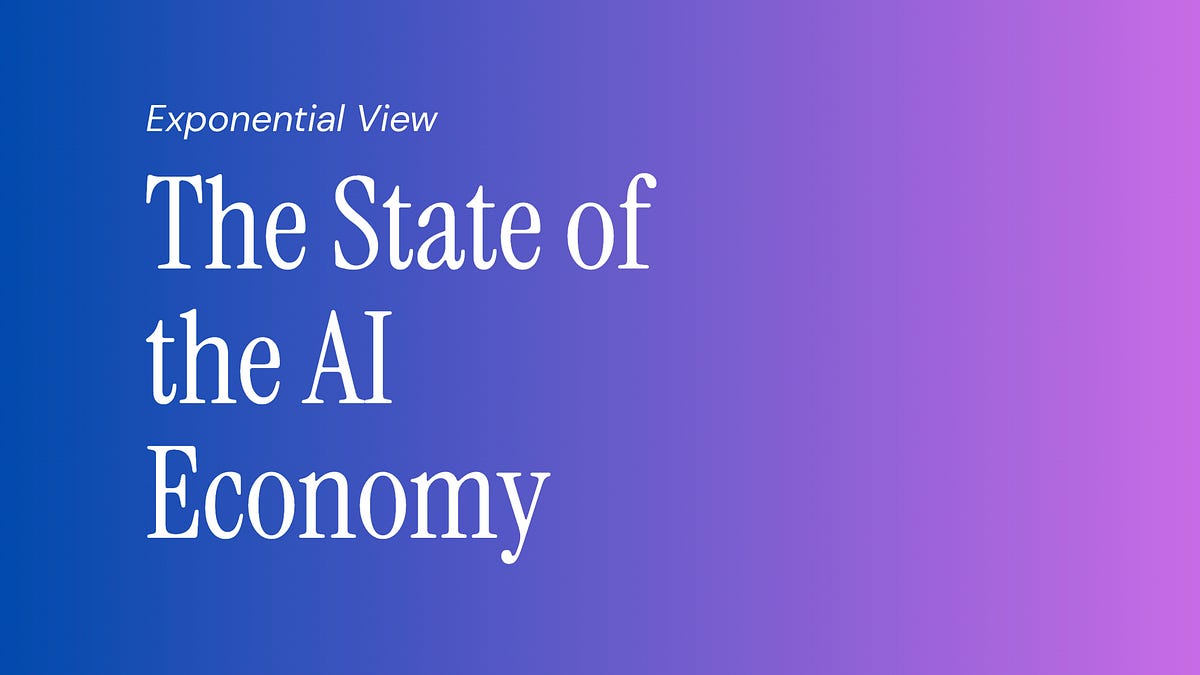 🔮 The state of the AI economy