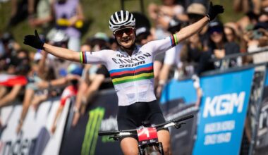 Jenny Rissveds wins again in Lenzerheide as Luca Martin scores first Mountain Bike World Series victory of year