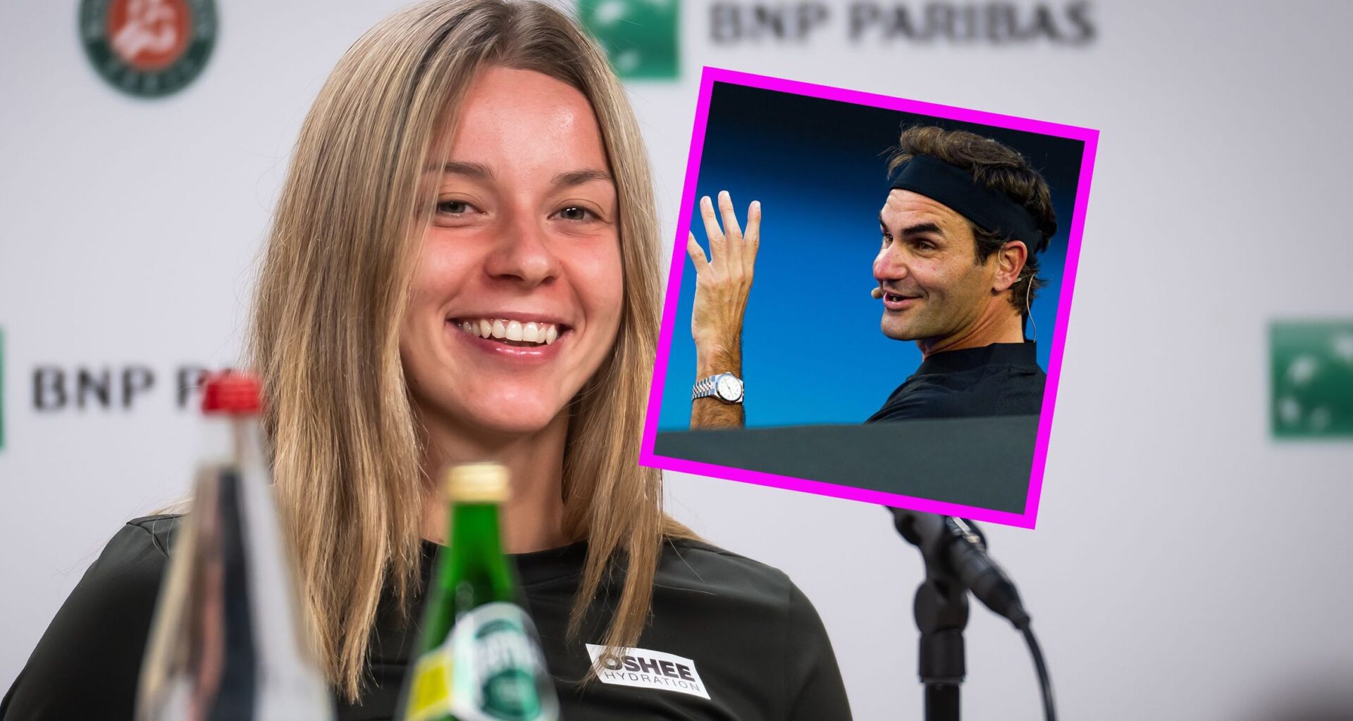 'It was all about Roger' - French Open star Maja Chwalinska hails Federer as inspiration alongside Rafael Nadal and Novak Djokovic