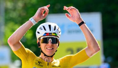 Fan with hosepipe soaks Tadej Pogacar on way to victory in Tour de Suisse queen stage