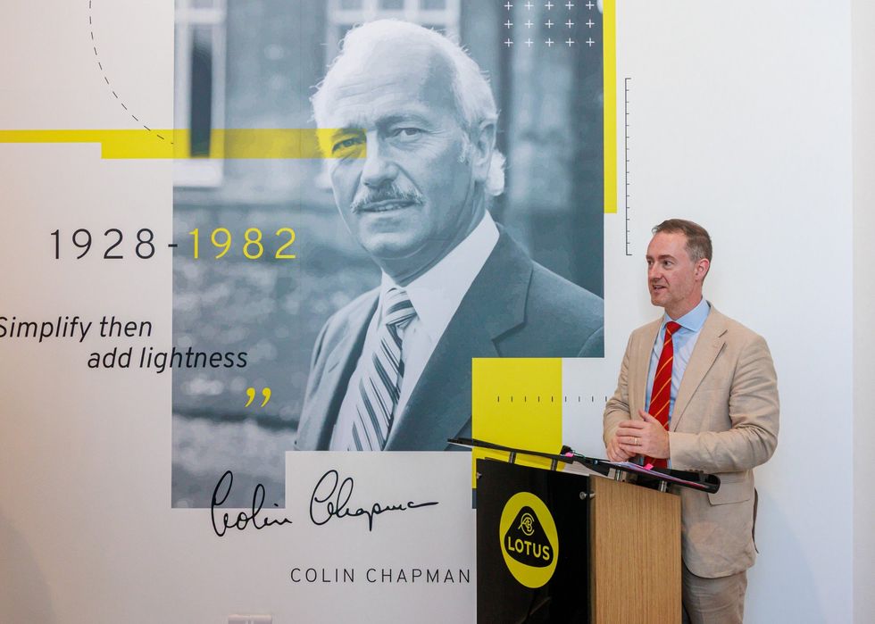 Industry Minister, Chris McDonald MP, officially launches the Hethel Performance Hub
