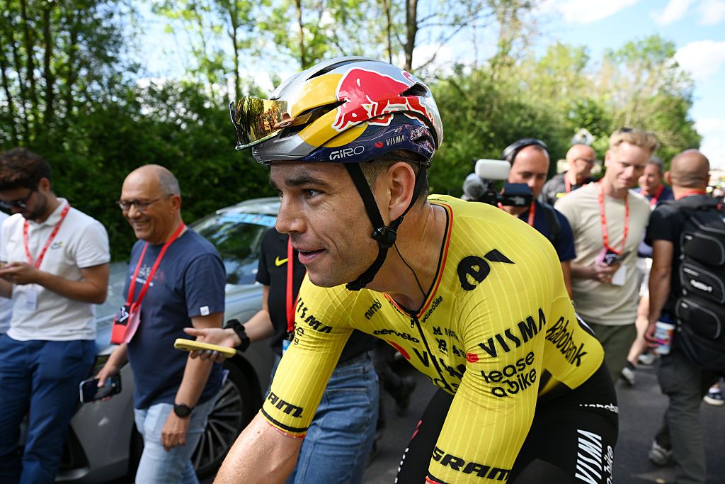 Tour Auvergne-Rh&ocirc;ne-Alpes: Wout van Aert after winning stage 5