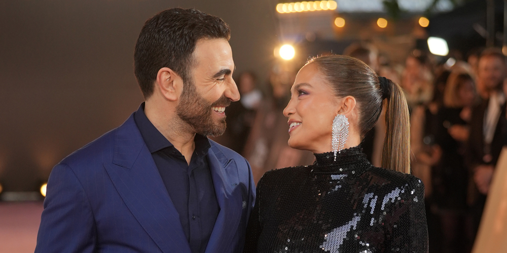 Jennifer Lopez & Brett Goldstein Share Loving Looks at 'Office Romance' London Premiere - Just Jared - Celebrity News and Gossip