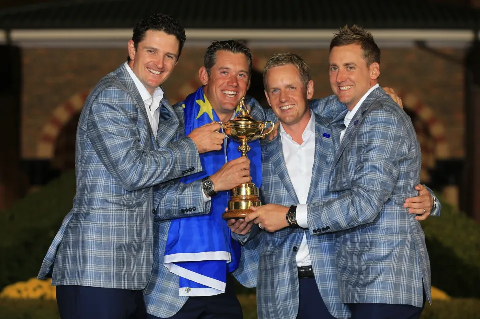 Westwood and Poulter were part of Europe's famous 'Miracle at Medinah' back in 2012