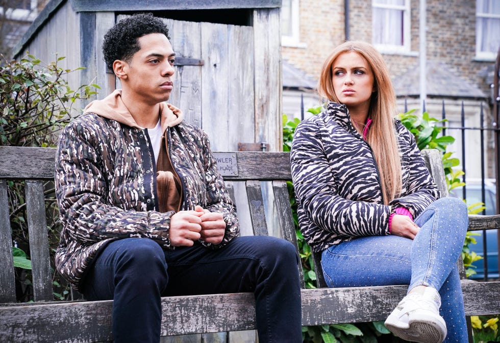 Keegan Baker and Tiffany Butcher, EastEnders keegan baker and tiffany butcher, eastenders