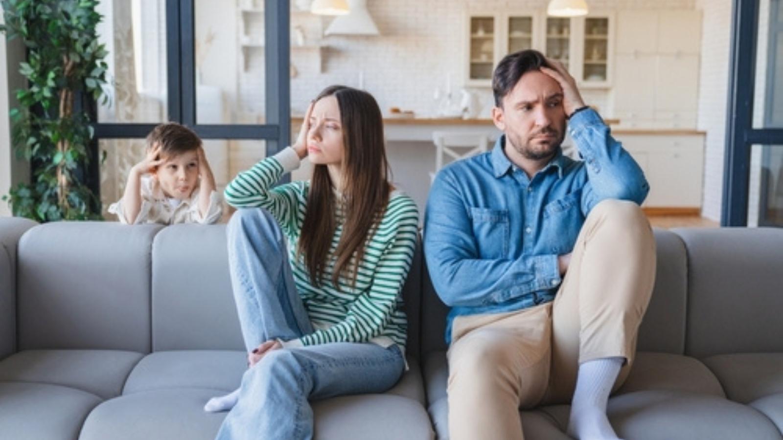 Overwhelmed family