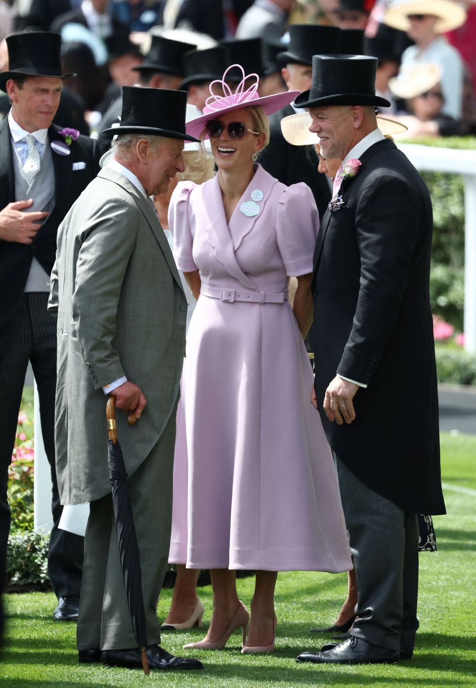 King Charles, Zara Tindall, Mike Tindall