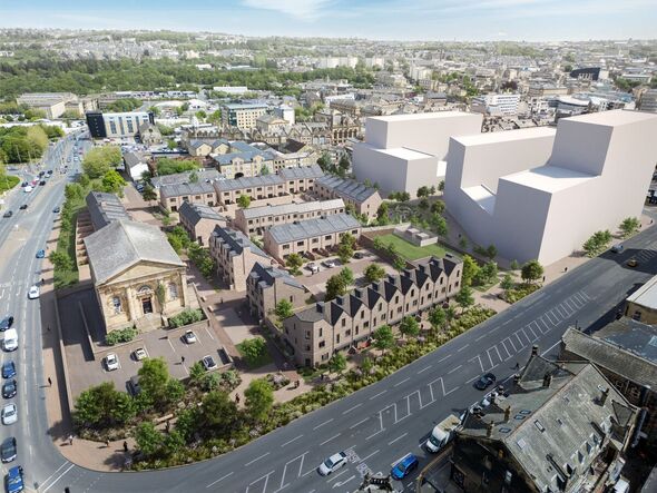 CGIs of Bradford City Village CGIs of Bradford City Village