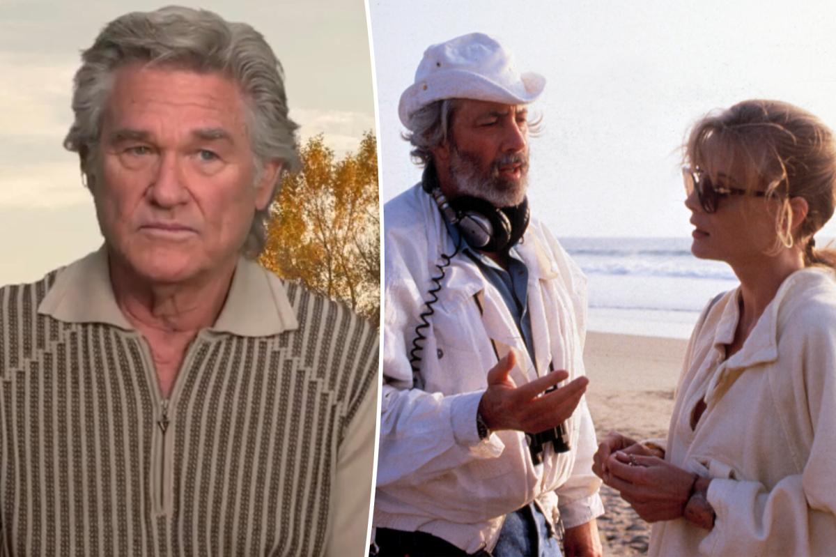 Kurt Russell says Michelle Pfeiffer had 'difficulties' with 'Tequila Sunrise director Robert Towne