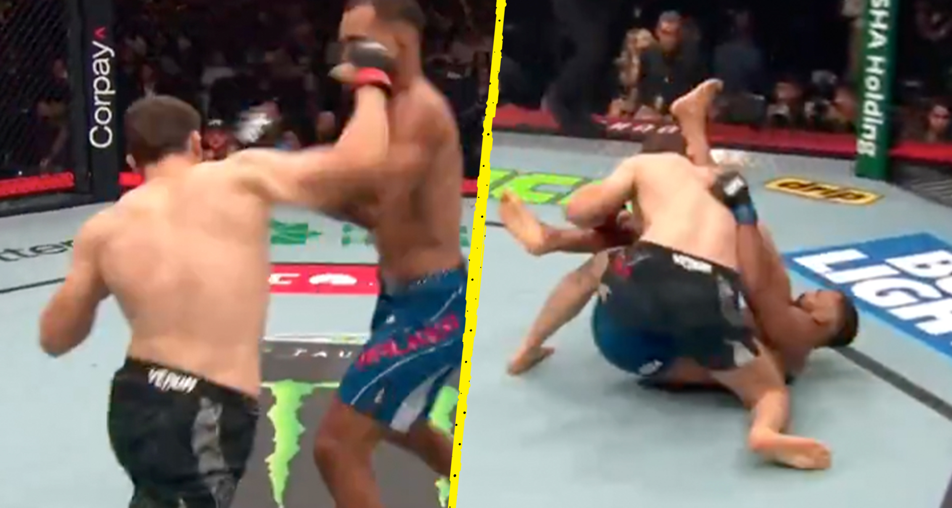 Unbeaten UFC Baku fighter scores blistering 8-second KO but is just shy of 14-year record
