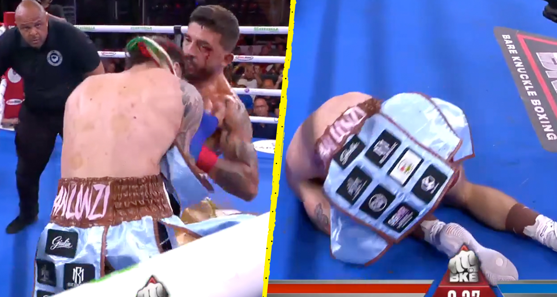 Former boxing world champion Lee Selby lands sickening body shot KO in BKB debut