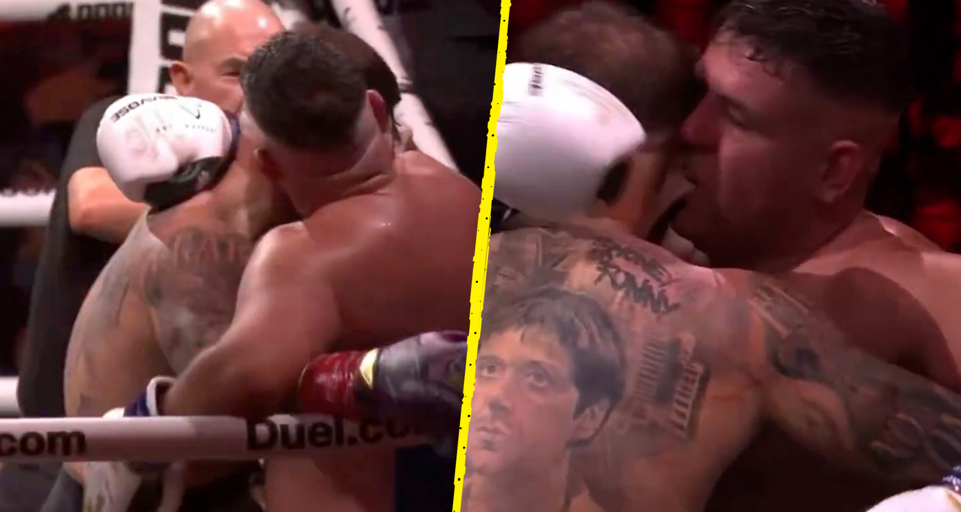 Ibiza Final Boss bitten as rival channels inner Mike Tyson during wild fight on Tommy Fury vs Eddie Hall card