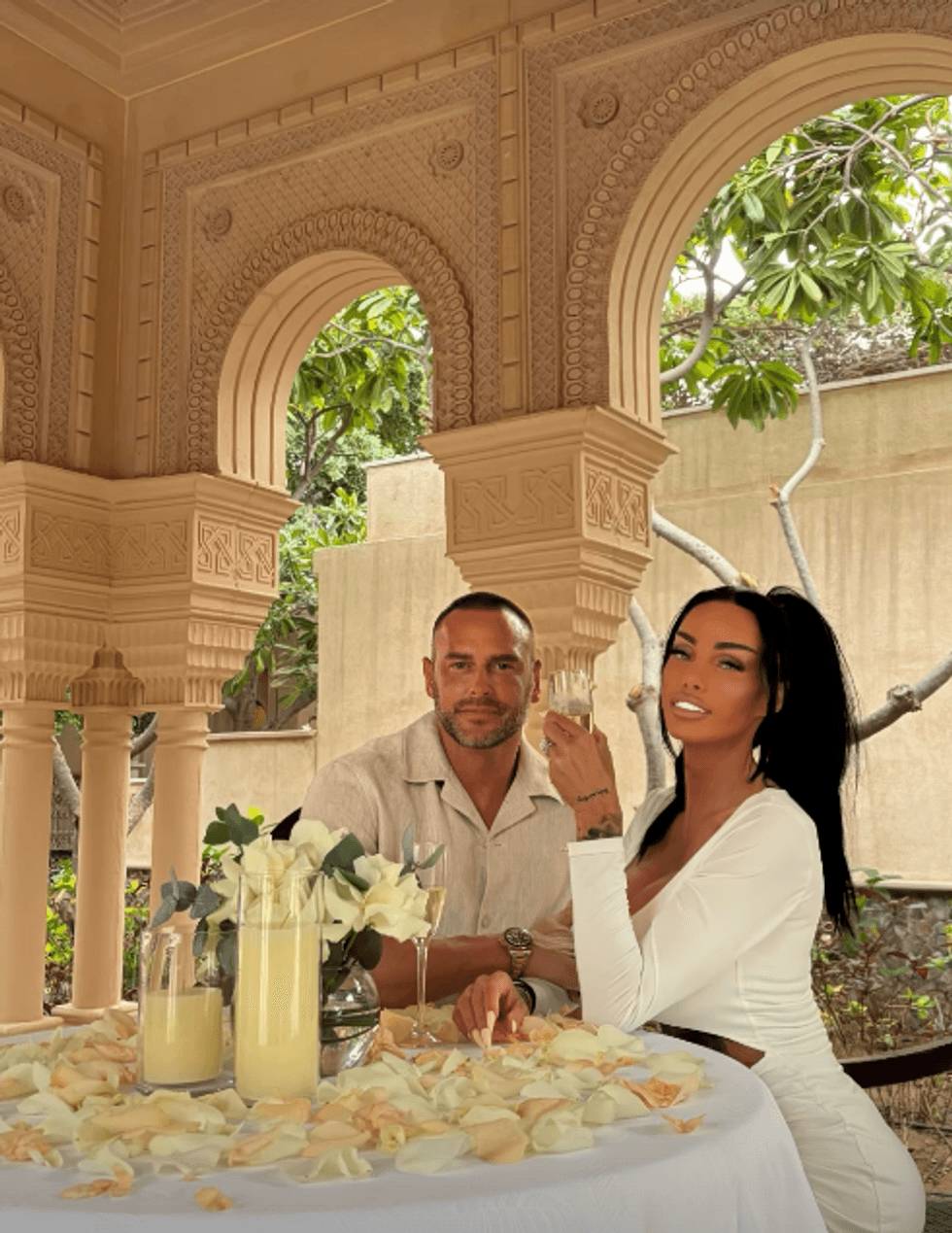 Lee Andrews and Katie Price