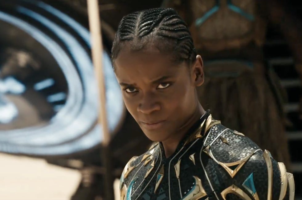 Letitia Wright as Shuri in Avengers: Doomsday letitia wright as shuri in avengers: doomsday