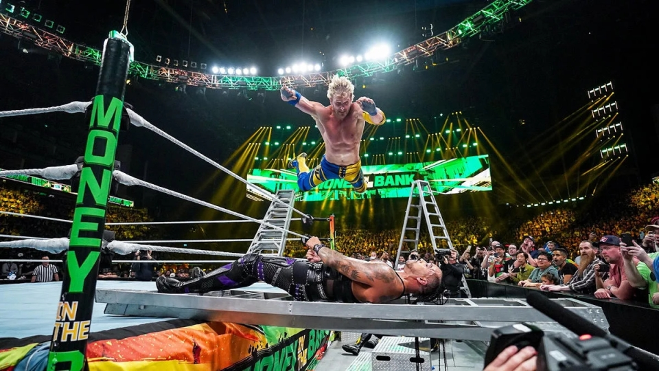 WWE staged the Money in the Bank PPV at the 02 Arena in 2023