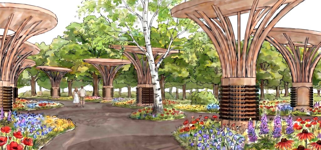 Nine designs revealed for new Wilford Suspension Bridge lovelock structure