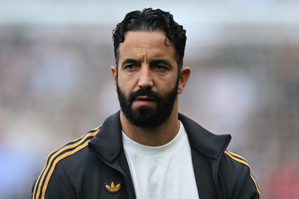 Ruben Amorim during his time in charge of Manchester United