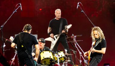 Metallica play cover of Tom Jones’ ‘Delilah’ at Principality in Cardiff – despite song being banned in venue