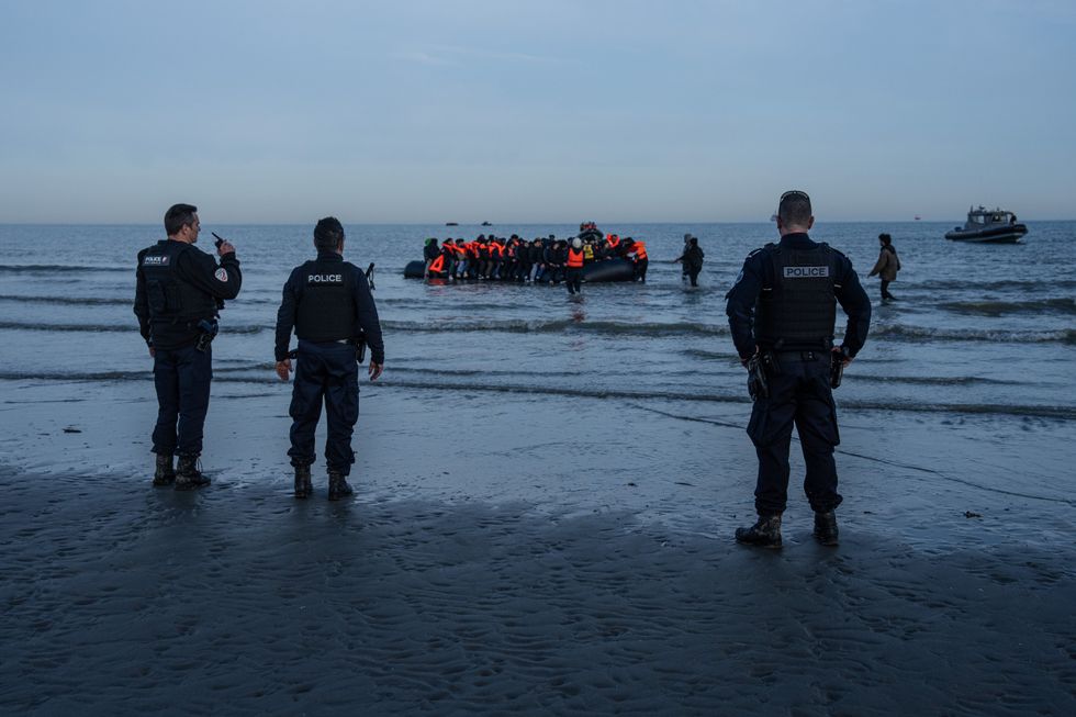 Migrant crossing