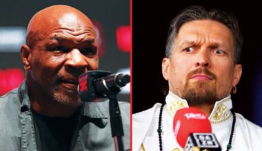 Mike Tyson tells Oleksandr Usyk to face one man next: “We’re waiting for you”