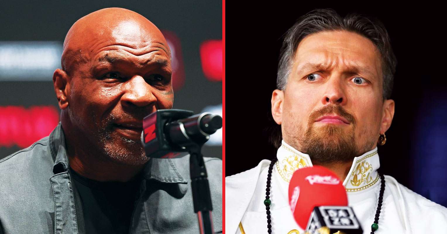 Mike Tyson tells Oleksandr Usyk to face one man next: “We’re waiting for you”