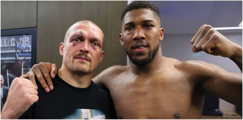Oleksandr Usyk drops big hint on Anthony Joshua's future after what he heard during recent call