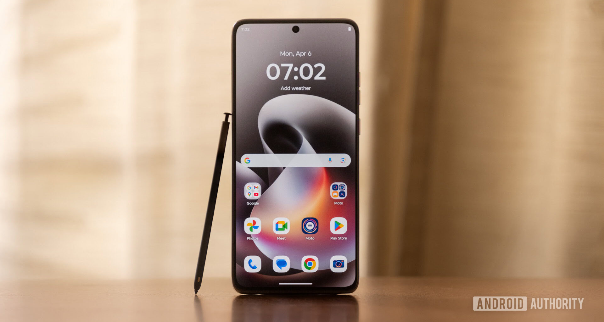 motorola moto g stylus 2026 home screen