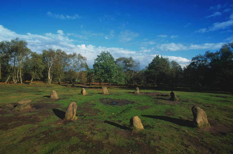 Nine Ladies Stone Circle