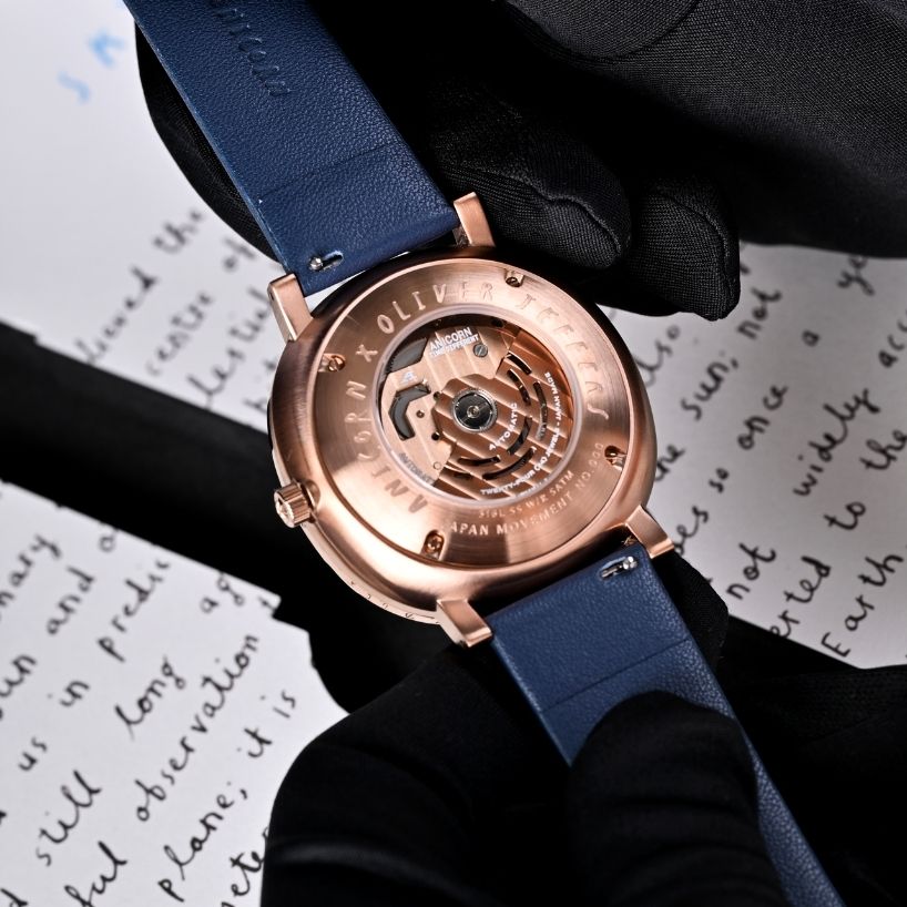 oliver jeffers x anicorn time and space watch 7