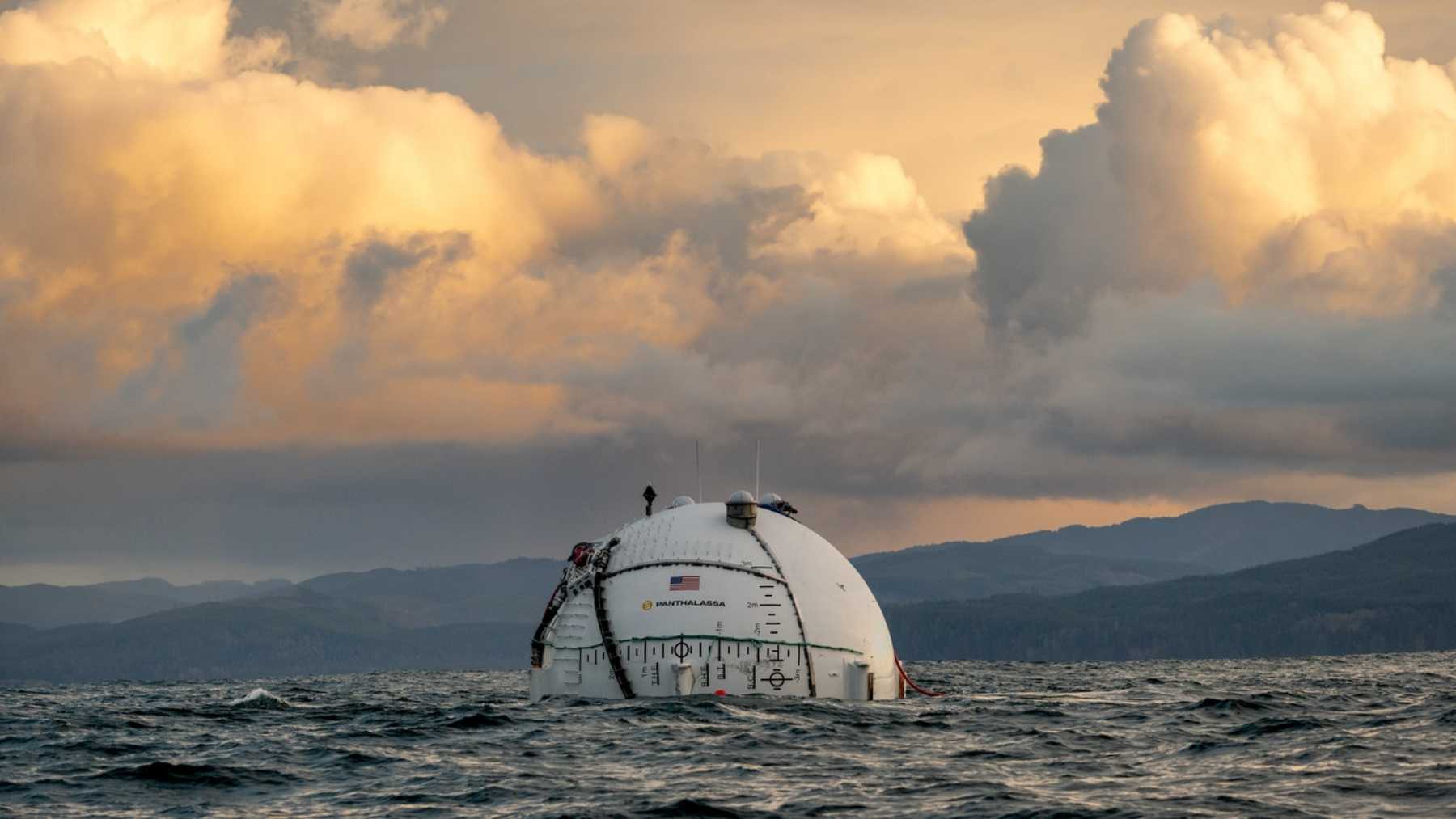 A steel buoy shaped like a giant lollipop is about to float out into the North Pacific with no anchor and no cable, generate its own power from the waves, and run AI chips on board, talking to shore through nothing but Starlink