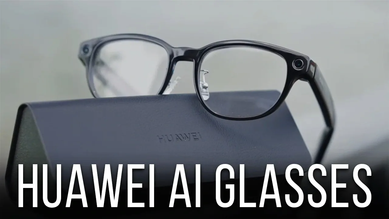 First-person view captured by the 12-megapixel camera on Huawei AI Glasses