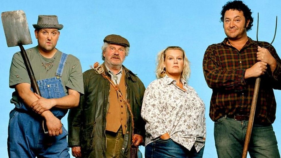 Peter Heppelthwaite starred in Only Fools spin-off The Green Green Grass