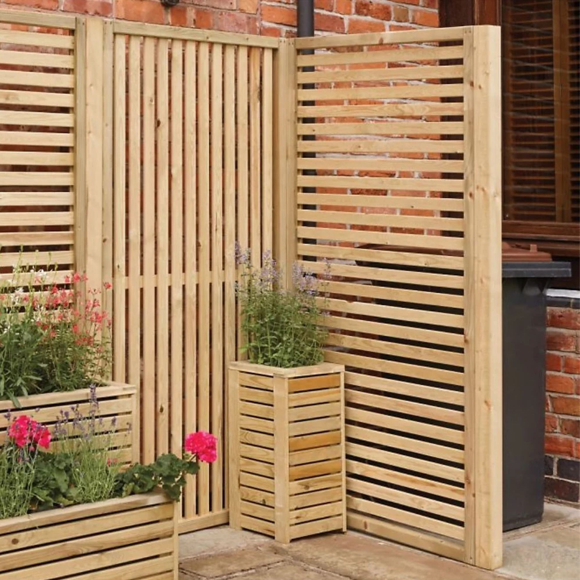 timber screen B&amp;Q