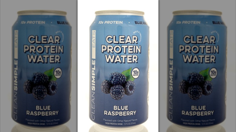 Can of Clear Protein Water
