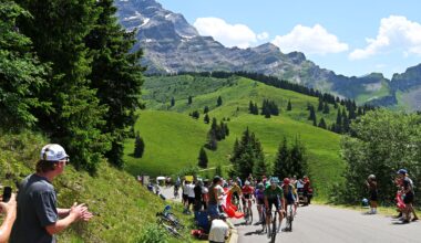 Tour de Suisse Men stage 5 LIVE: A group of 11 riders go clear after first ascent