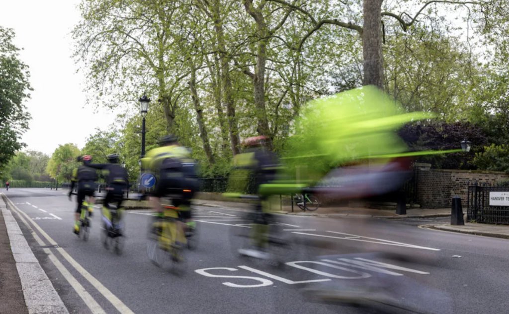 Regent’s Park cyclists