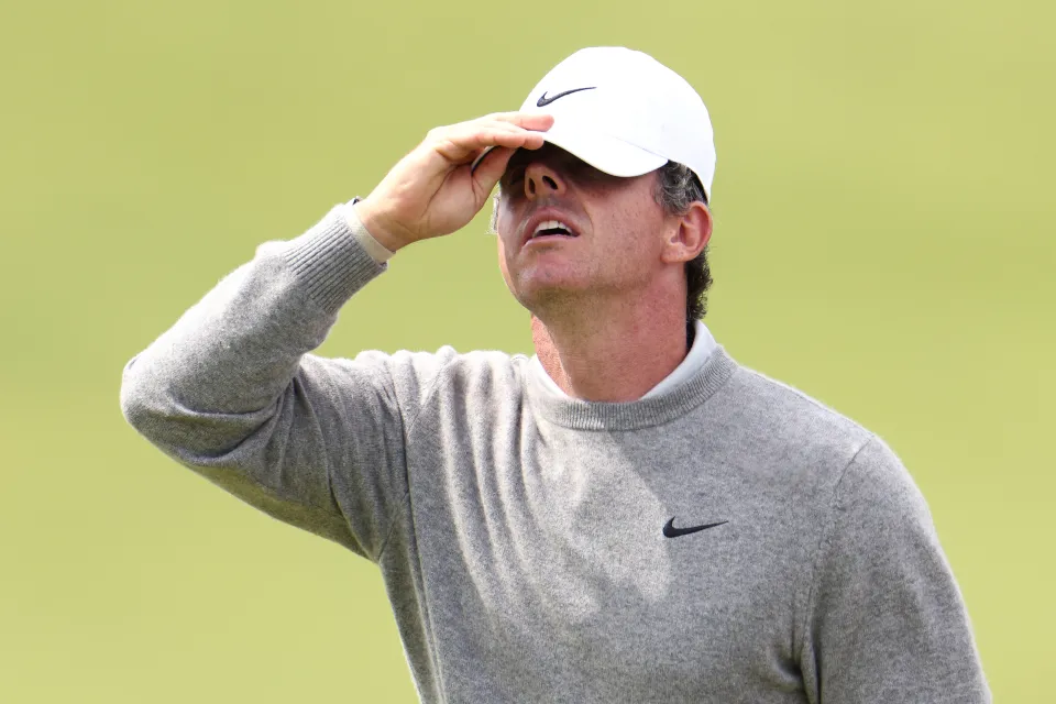 Rory McIlroy at the US Open